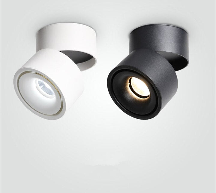 Justerbar LED Loftspot i Aluminium med Varm Hvidt Lys - 7W, 12W, 15W