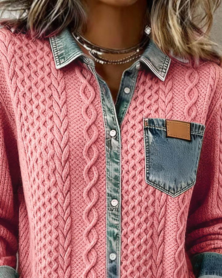 "Flora™ | Langærmet Bluse"