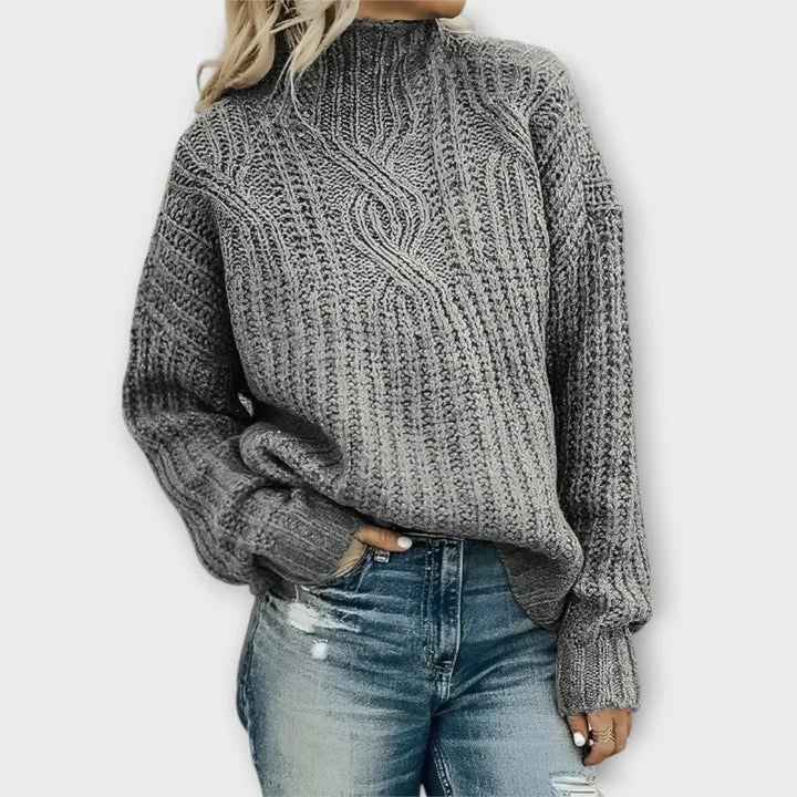 Liv™ | Moderne Højhalset Sweater