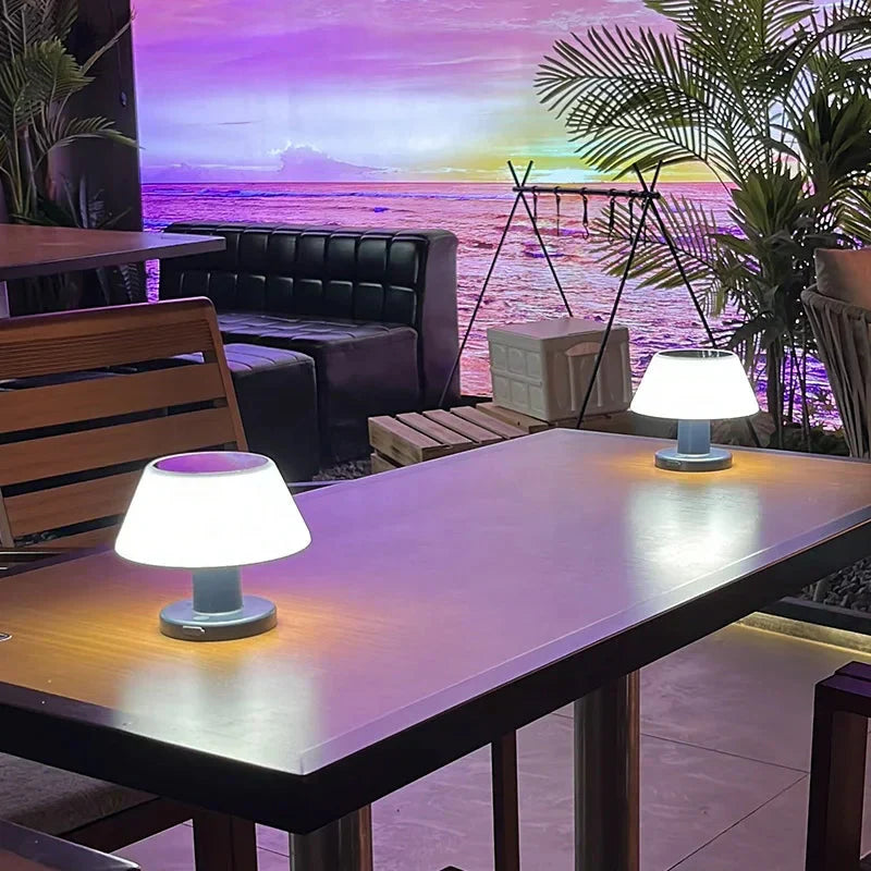 Genopladelig Trådløs LED Bordlampe med Justerbar Lysstyrke