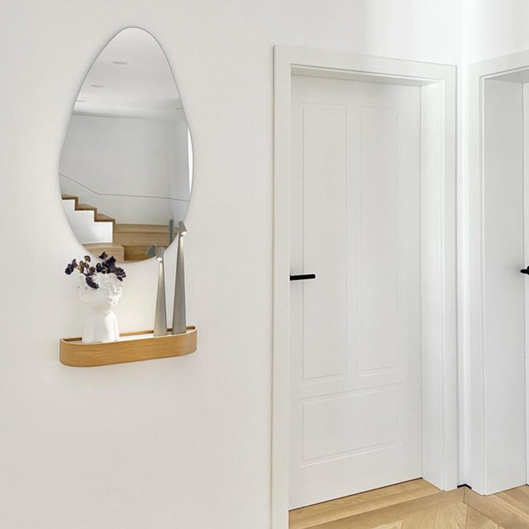 Genopladelig Trådløs LED Bordlampe i Metal og Glas