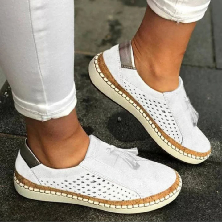 Karin | Dame Perforerede Slip-On Casual Sneakers