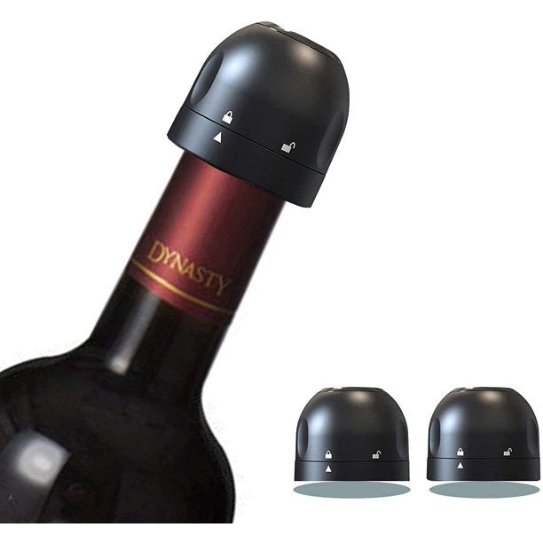 Genanvendelig Silikone Vin- og Champagneflaskeprop med Twist-Lock Tætning