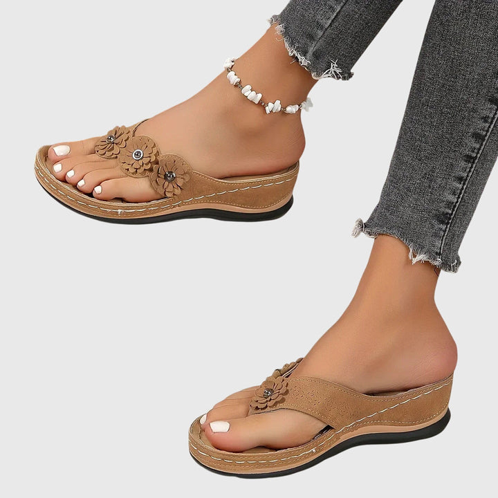 Nicole | Dame Trendy Casual Slip-On Sandaler