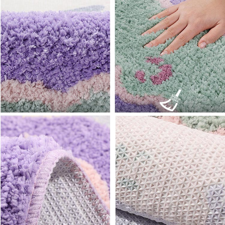 Luksuriøs Blomster Non-Slip Bademåtte med Absorption
