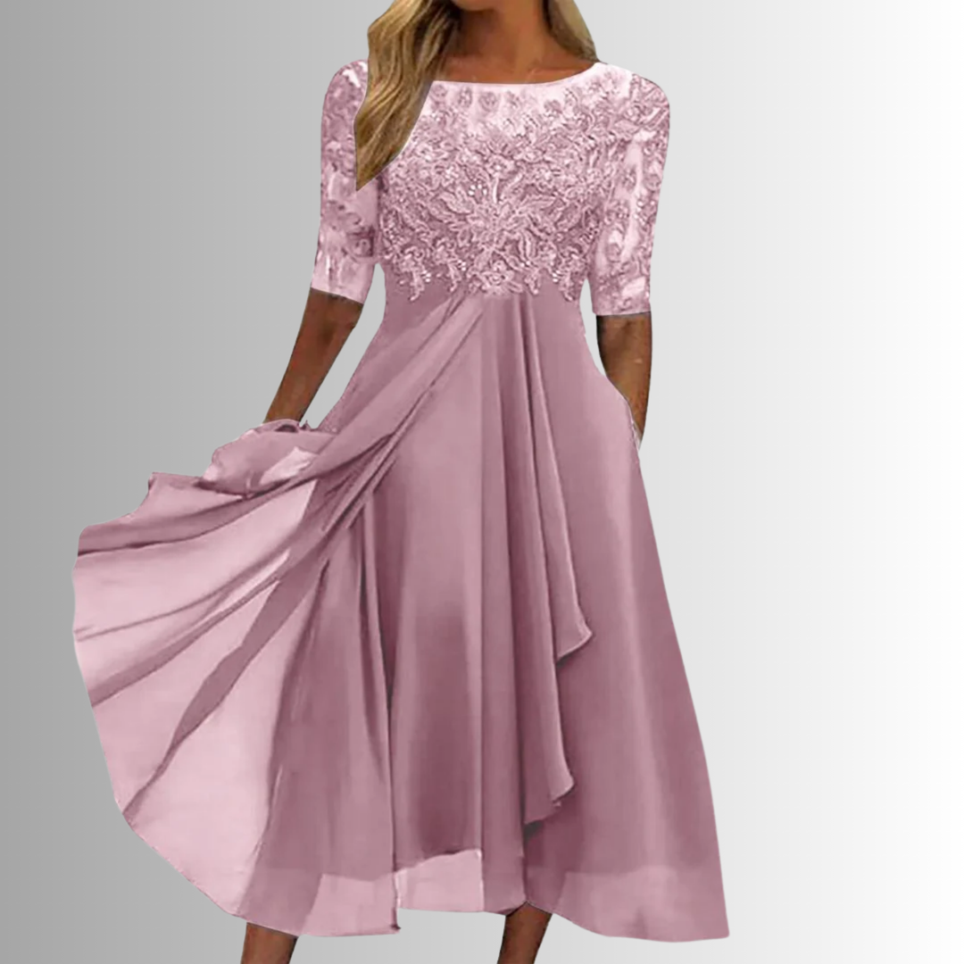 Rhonda™ | Elegant Blondekjole