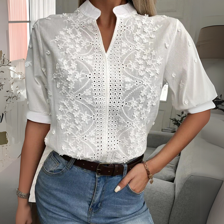 Allison™ | Elegant Tidless Bluse