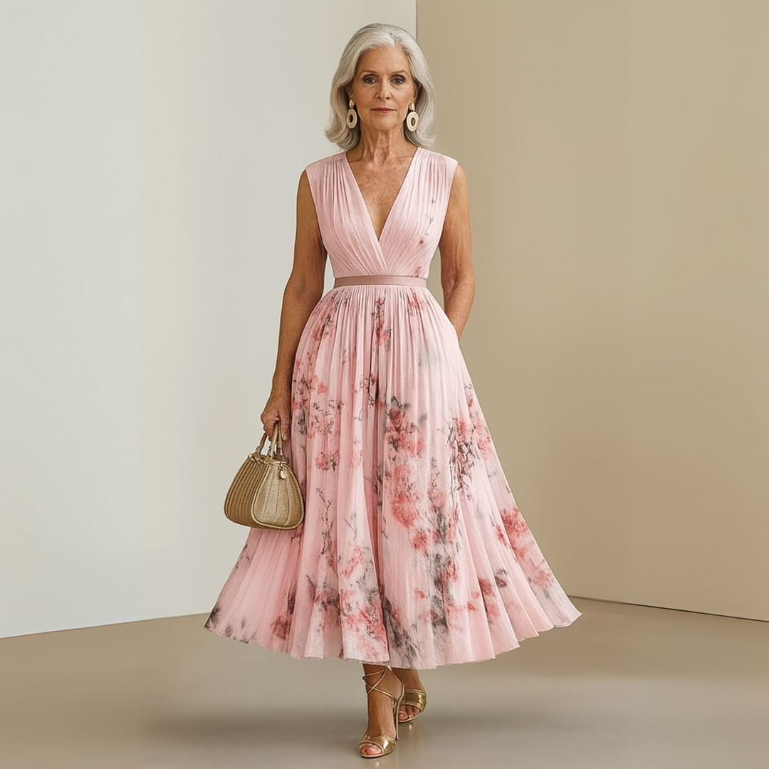 Maureen™ | Let og flowy sommer maxi kjole
