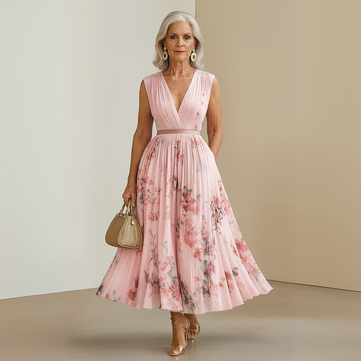Maureen™ | Let og flowy sommer maxi kjole