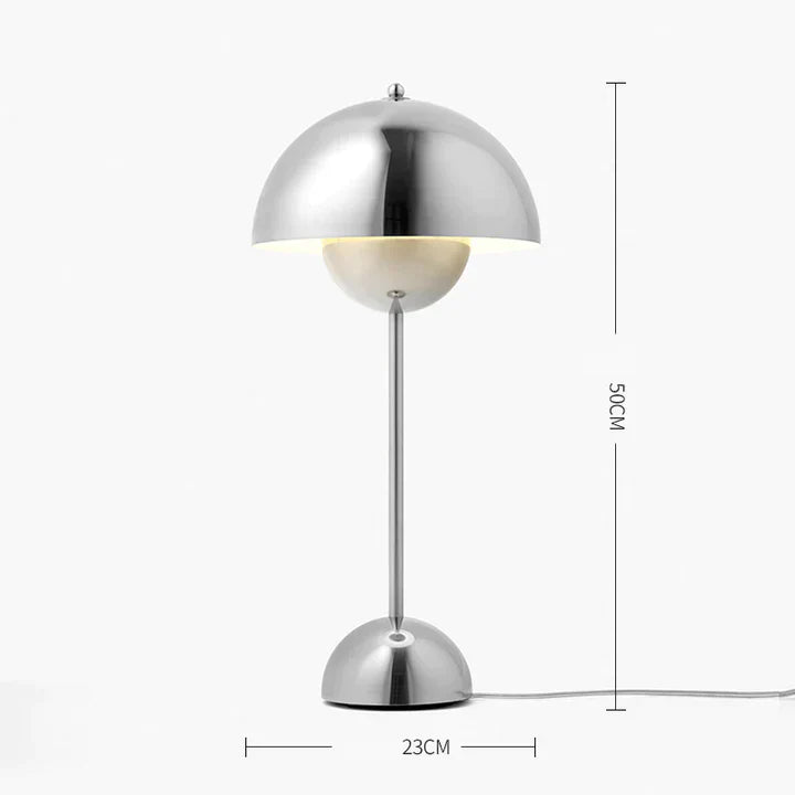 Genopladelig Trådløs Bordlampe med Justerbar Lysstyrke og Farvemuligheder
