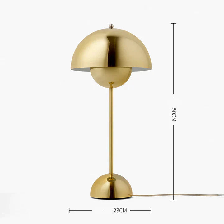 Genopladelig Trådløs Bordlampe med Justerbar Lysstyrke og Farvemuligheder