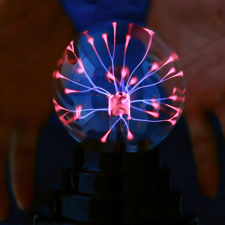 Elektrostatisk LED Bordlampe med Berøringslys - Sort