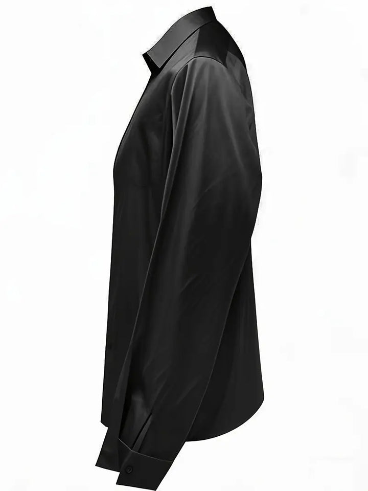 Eva™ | Luksus Satin V-Hals Bluse