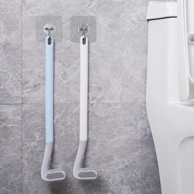 Golf Toiletbørste med Langt Håndtag og Vægbeslag