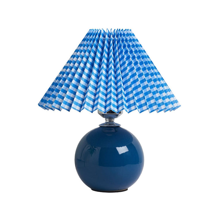 Moderne Keramisk Bordlampe i Flere Farver
