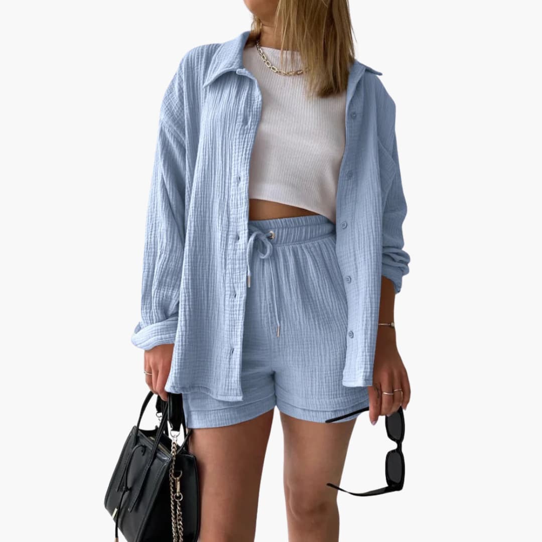 Rosa™ | Chic og Casual To-Delt Sæt