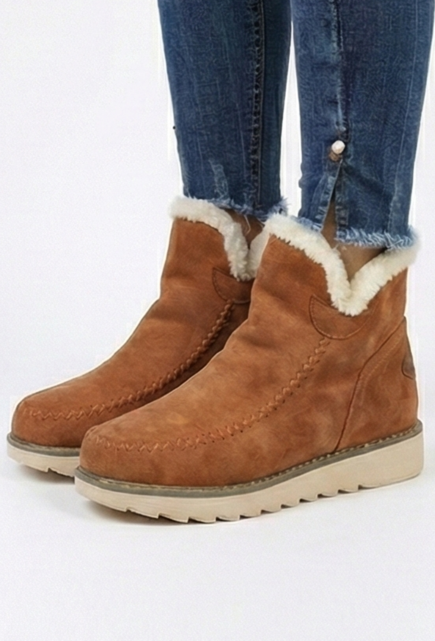 Evy | Polstrede Vinterstøvler Til Damer - Varme & Stil