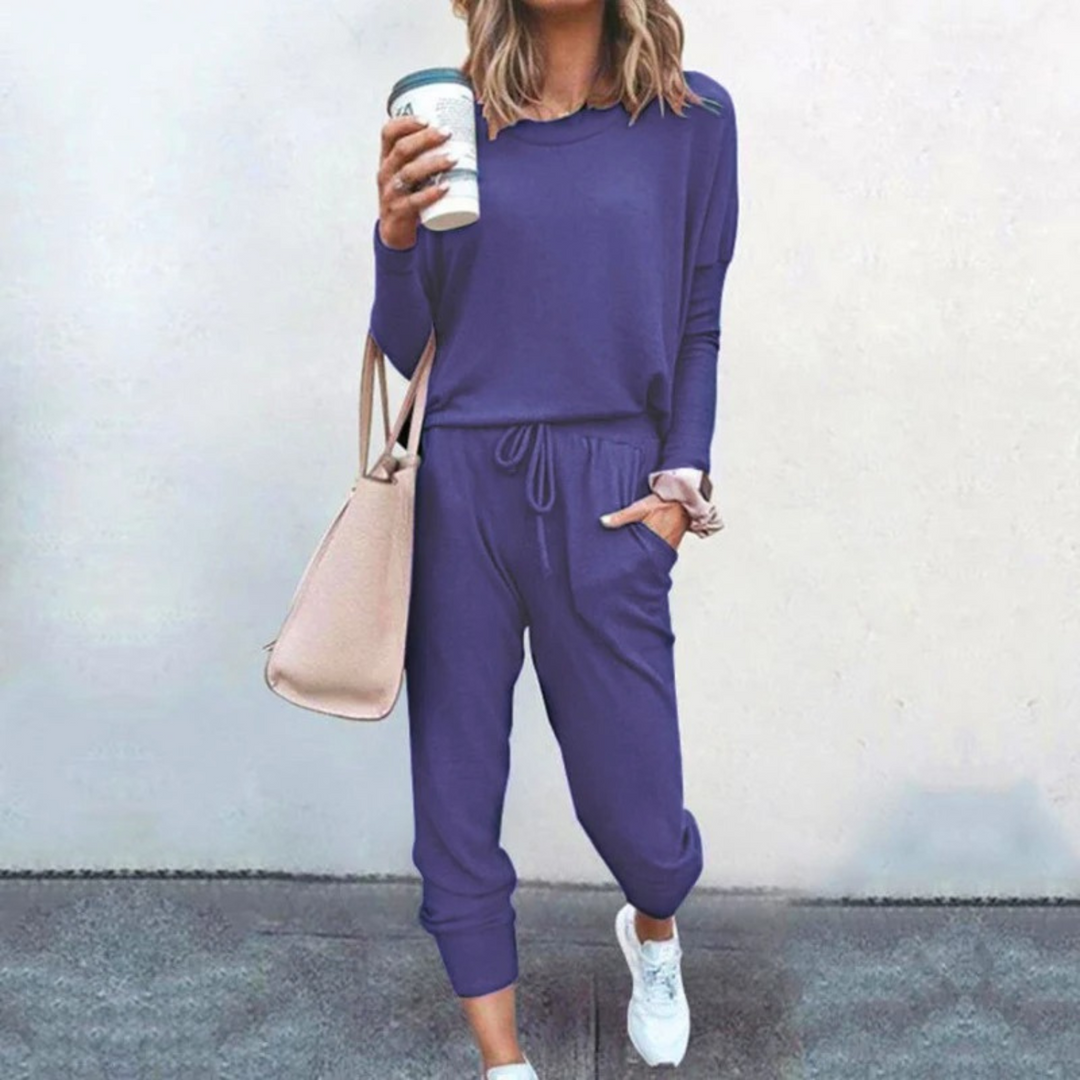 Nylie™ | Afslappet Jogger Lounge Sæt