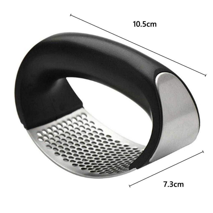 Premium Rustfri Stål Hvidløgspresser med Ergonomisk Greb
