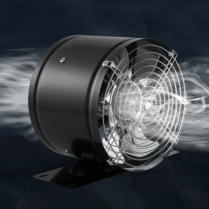 Støjsvag Afgasningsventilator med Kobbermotor og Metalhus