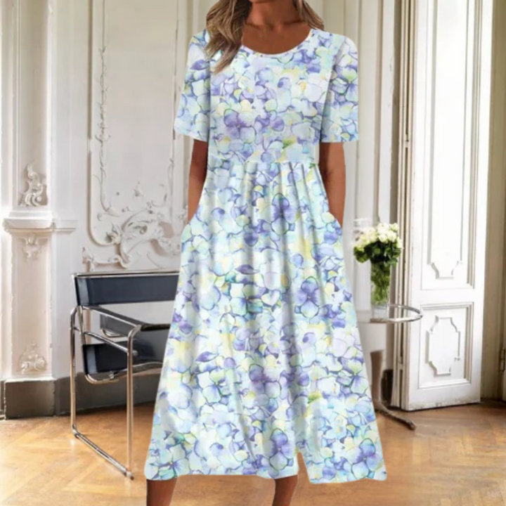 Ruby™ | Blomstret Kjole