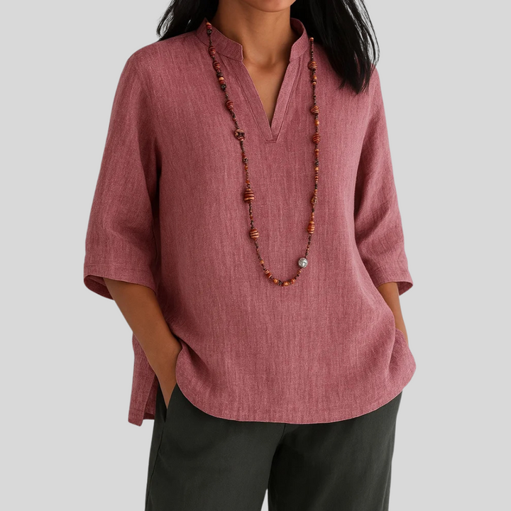 Claudia™ | Bluse med afslappet stil