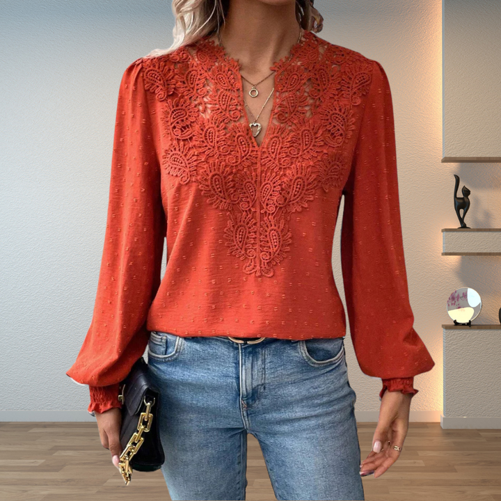 Colette™ | Letvægts, Elegant Bluse