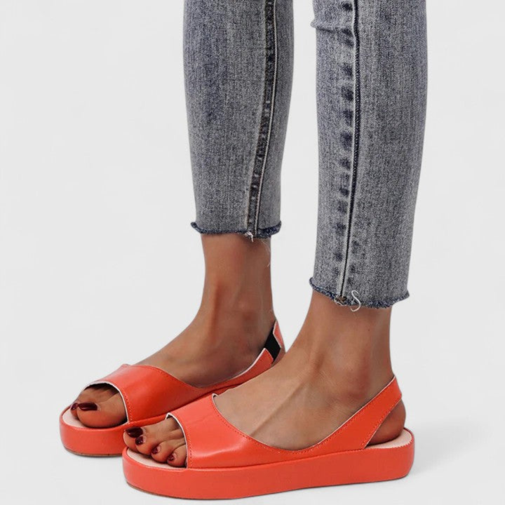 Elsa | Dame Platform Slingback Sandaler