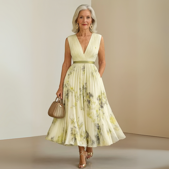 Maureen™ | Let og flowy sommer maxi kjole