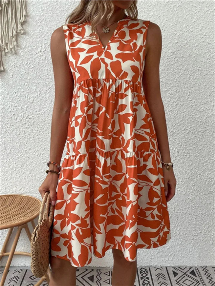 Beverly | Blomstrende Flot Kjole