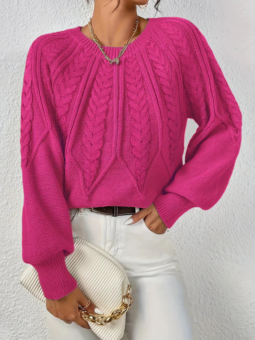Willow™ | Moderne Strikket Sweater