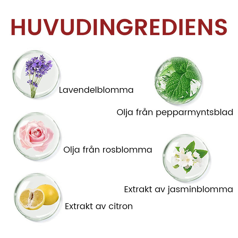 Floral Parfumeolie med Rose og Bergamot 35 mL
