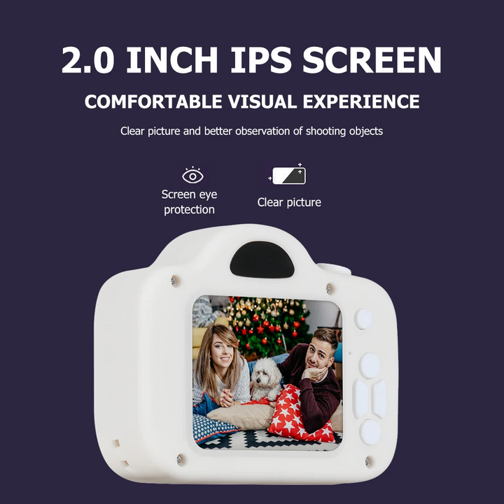 1080p HD Kamera til Børn med Filtre og Spil
