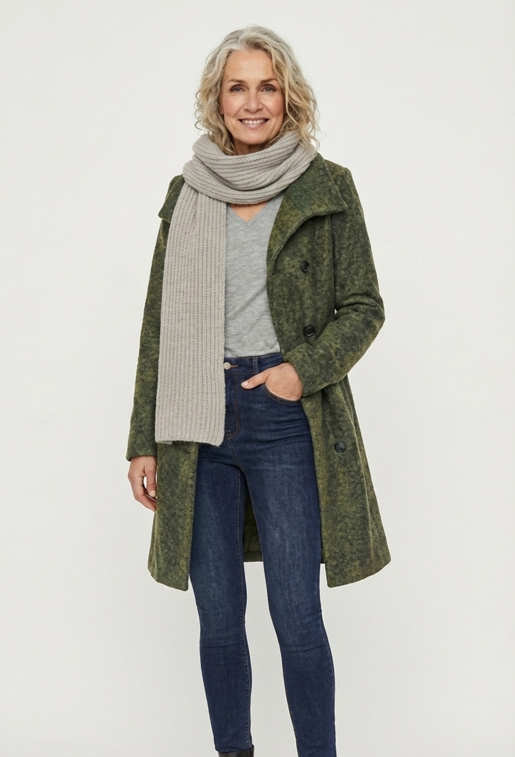 Lykke | Strikket Sjal – Blødt og Komfortabelt til Kolde Dage