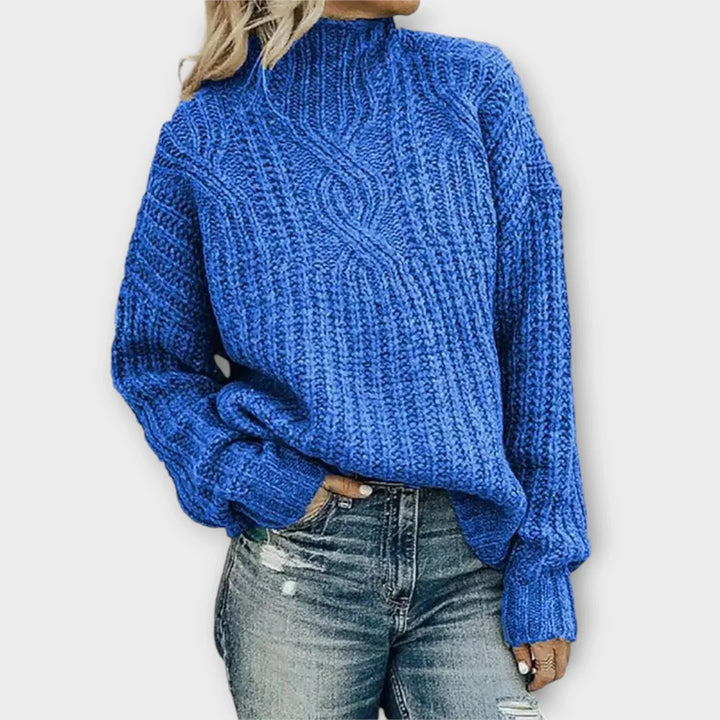 Liv™ | Moderne Højhalset Sweater