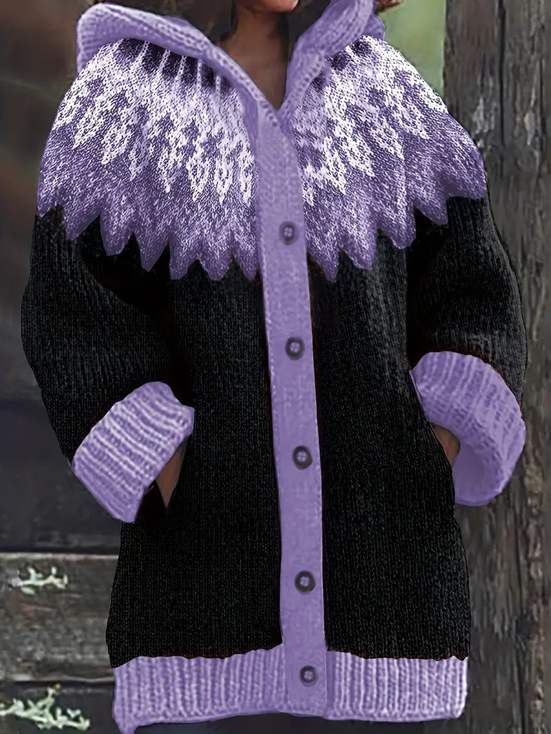 Adeline™ | Casual Hættetrøje Cardigan