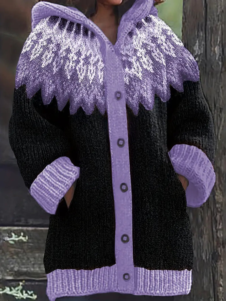 Adeline™ | Casual Hættetrøje Cardigan