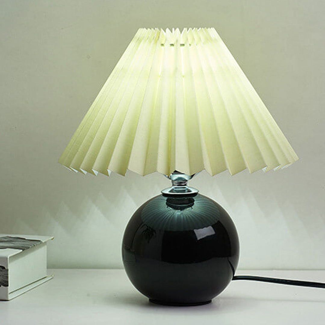Moderne Keramisk Bordlampe i Flere Farver