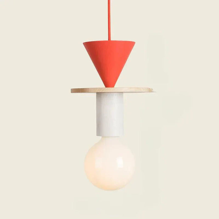 Geometrisk Lysekrone i Metal og Glas - Moderne Design