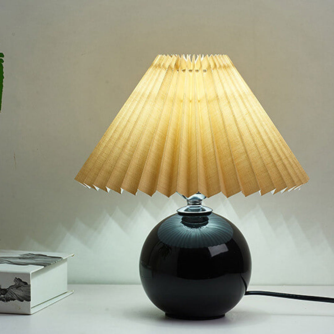 Moderne Keramisk Bordlampe i Flere Farver