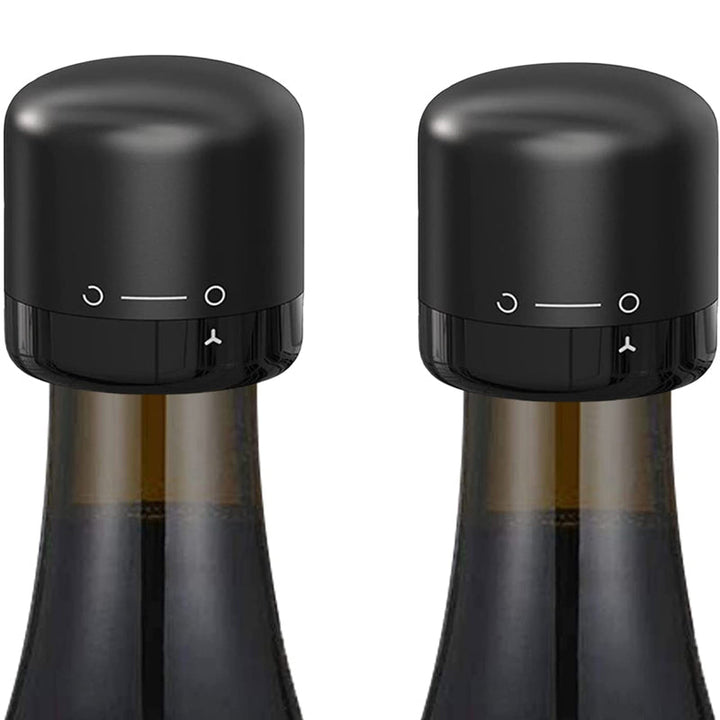 Genanvendelig Silikone Vin- og Champagneflaskeprop med Twist-Lock Tætning