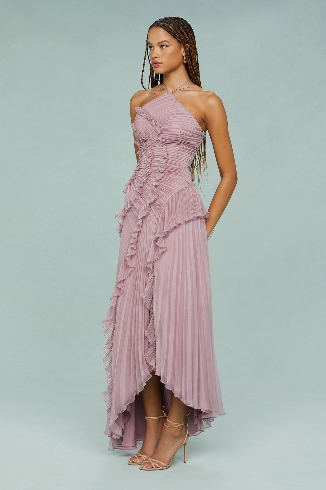 Estelle™ | Elegant Halterneck Kjole