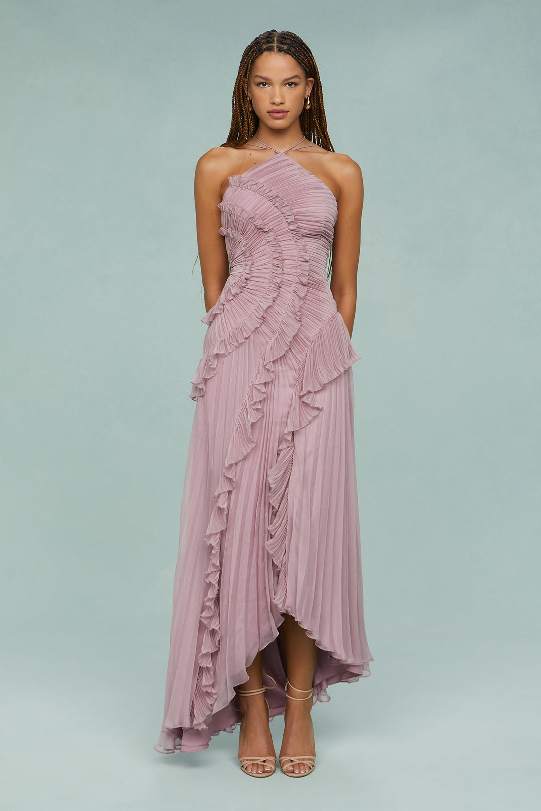 Estelle™ | Elegant Halterneck Kjole