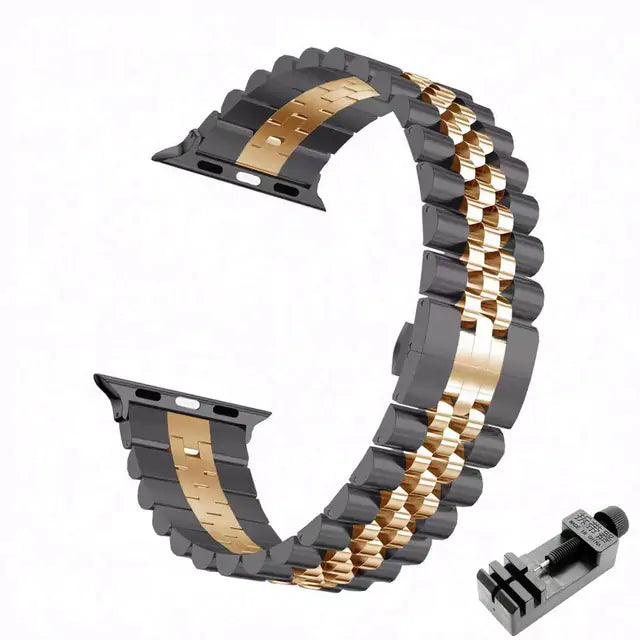 Justerbart Armbånd i Rustfrit Stål til Apple Watch