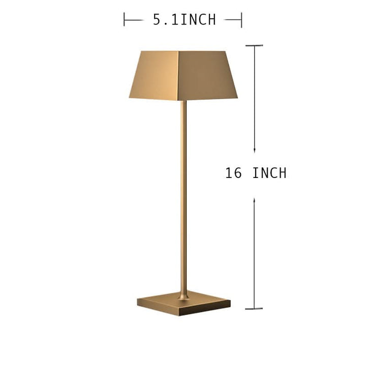 Genopladelig Touch Lampe med Justerbar Farvetemperatur