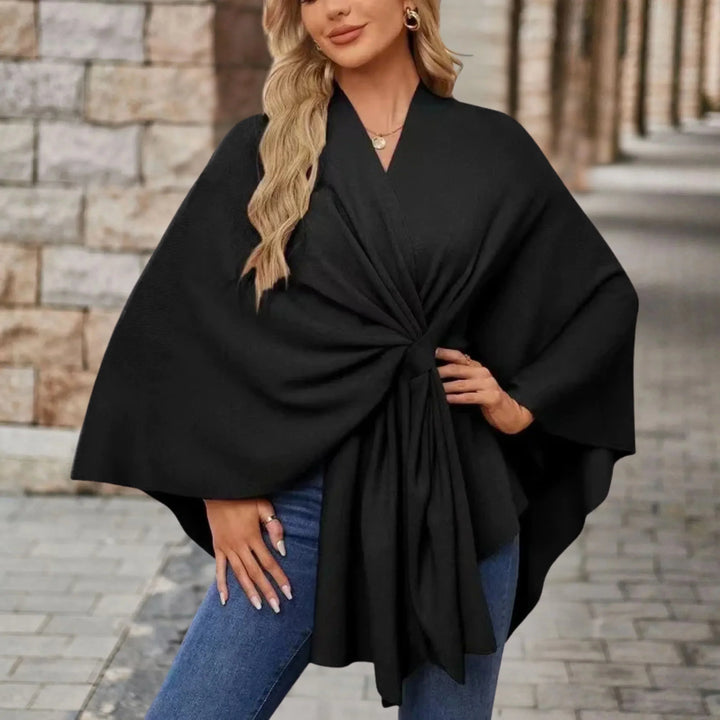 Briana™ | Elegant Draperet Poncho