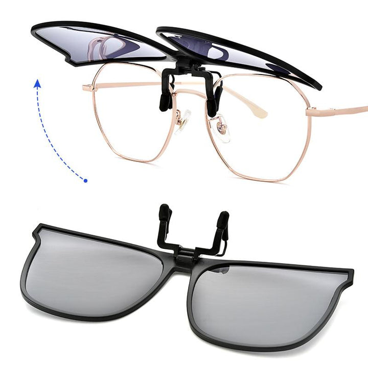 Polariserede Clip-On Solbriller med UV400 Beskyttelse