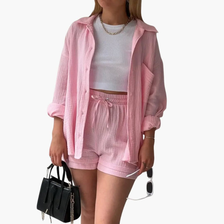 Rosa™ | Chic og Casual To-Delt Sæt