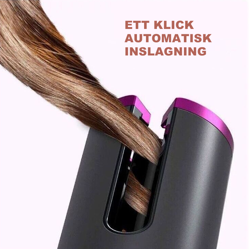 Trådløs Automatisk Krøllejern med 6 Varmeindstillinger