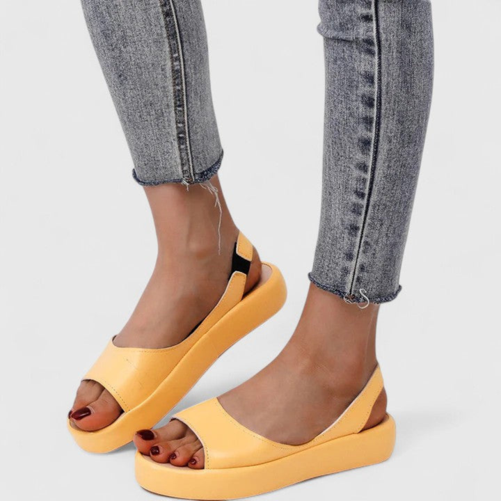 Elsa | Dame Platform Slingback Sandaler